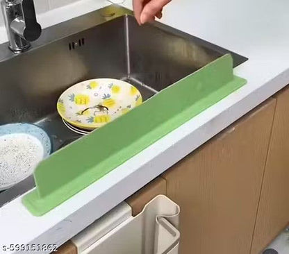 Kitchen Water Splash Guard Sink Splashback for Dish Washing ( Pack of 2)